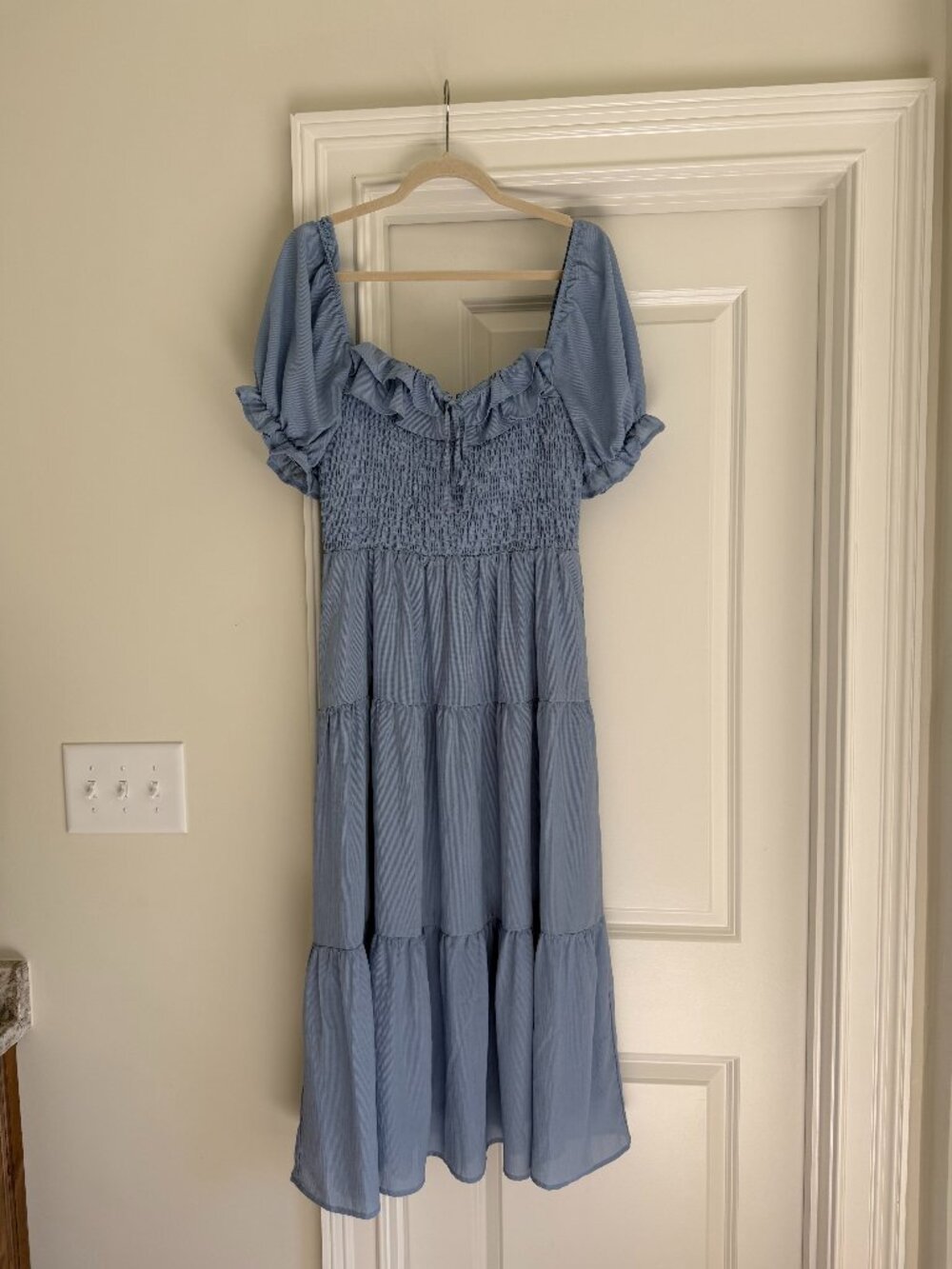 Francesca's Blue Maxi Dress